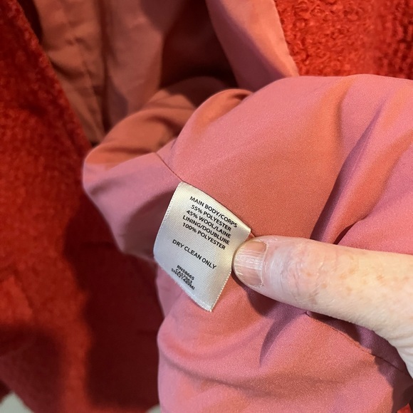 Something Navy Red Teddy Jacket - Picture 8 of 15